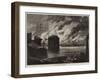 The Great Fire at Quebec-null-Framed Giclee Print