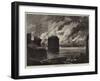 The Great Fire at Quebec-null-Framed Giclee Print