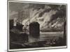 The Great Fire at Quebec-null-Mounted Giclee Print