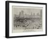 The Great Fire at Shanghai-null-Framed Giclee Print