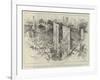 The Great Fire in Bermondsey-Henry Charles Seppings Wright-Framed Giclee Print