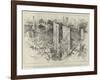 The Great Fire in Bermondsey-Henry Charles Seppings Wright-Framed Giclee Print