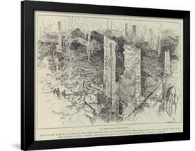 The Great Fire in Bermondsey-Henry Charles Seppings Wright-Framed Giclee Print