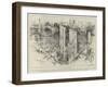 The Great Fire in Bermondsey-Henry Charles Seppings Wright-Framed Giclee Print