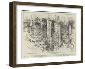 The Great Fire in Bermondsey-Henry Charles Seppings Wright-Framed Giclee Print