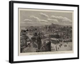 The Great Fire in Newfoundland-null-Framed Giclee Print