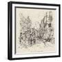 The Great Fire in St Mary Axe-Melton Prior-Framed Giclee Print