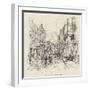 The Great Fire in St Mary Axe-Melton Prior-Framed Giclee Print