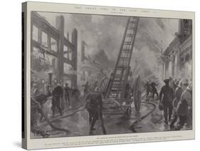 The Great Fire in the City, 21 April-G.S. Amato-Stretched Canvas