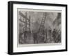 The Great Fire in the City, 21 April-G.S. Amato-Framed Premium Giclee Print