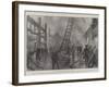 The Great Fire in the City, 21 April-G.S. Amato-Framed Giclee Print