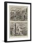 The Great Fire in the City, Bird'S-Eye Views of the Ruins-Henry William Brewer-Framed Giclee Print