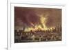 The Great Fire of London, 1666-Lieve Verschuier-Framed Giclee Print