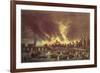 The Great Fire of London, 1666-Lieve Verschuier-Framed Giclee Print