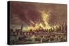 The Great Fire of London, 1666-Lieve Verschuier-Stretched Canvas