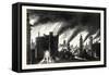 The Great Fire of London 1666-null-Framed Stretched Canvas