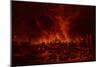 The Great Fire of London in 1666-Lieve Verschuier-Mounted Giclee Print