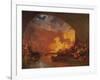 The Great Fire of London-Philip James De Loutherbourg-Framed Premium Giclee Print