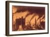 The Great Fire of London-John Seymour Lucas-Framed Giclee Print