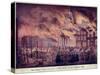 The Great Fire of New York, 1835-Alfred M. Hoffy-Stretched Canvas