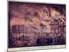 The Great Fire of New York, 1835-Alfred M. Hoffy-Mounted Premium Giclee Print