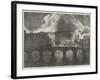 The Great Fires, at Newcastle and Gateshead-null-Framed Giclee Print