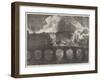 The Great Fires, at Newcastle and Gateshead-null-Framed Giclee Print