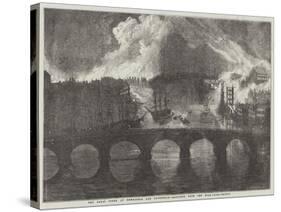 The Great Fires, at Newcastle and Gateshead-null-Stretched Canvas