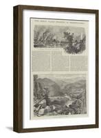 The Great Flood Disaster in Pennsylvania-null-Framed Giclee Print