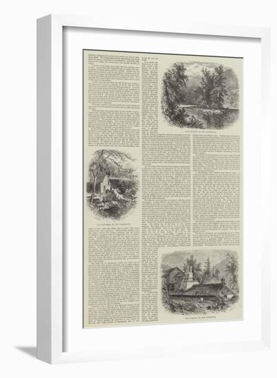 The Great Flood Disaster in Pennsylvania-null-Framed Giclee Print