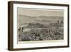 The Great Floods in Spain, the Town of Consuegra after the Inundations-null-Framed Giclee Print