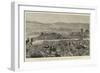 The Great Floods in Spain, the Town of Consuegra after the Inundations-null-Framed Giclee Print