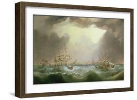The Great Gale of 6th and 7th January 1839, 1882-Samuel Walters-Framed Giclee Print