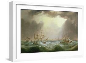 The Great Gale of 6th and 7th January 1839, 1882-Samuel Walters-Framed Giclee Print