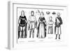 'The Great Gallery of British Costume: Dress Worn In Edward The Third's Reign', c1934-Unknown-Framed Giclee Print