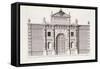 The Great Gate at Burlington House-null-Framed Stretched Canvas