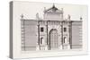 The Great Gate at Burlington House-null-Stretched Canvas