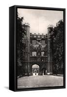The Great Gate, Trinity College, Cambridge, Early 20th Century-Raphael Tuck & Sons-Framed Stretched Canvas
