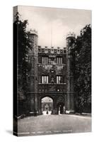 The Great Gate, Trinity College, Cambridge, Early 20th Century-Raphael Tuck & Sons-Stretched Canvas