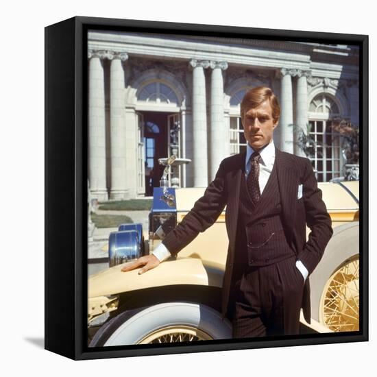 The Great Gatsby, Robert Redford, 1974-null-Framed Stretched Canvas