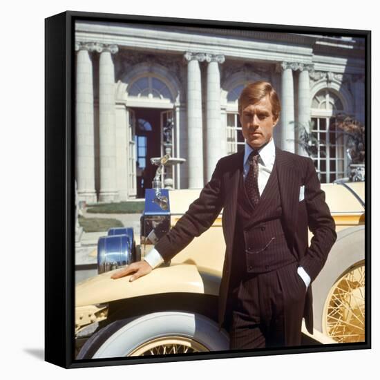 The Great Gatsby, Robert Redford, 1974-null-Framed Stretched Canvas