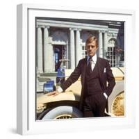 The Great Gatsby, Robert Redford, 1974-null-Framed Photo