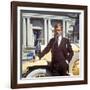 The Great Gatsby, Robert Redford, 1974-null-Framed Photo