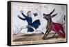 The Great General Frightened by Don-Key, 1830-Henry Heath-Framed Stretched Canvas