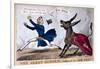 The Great General Frightened by Don-Key, 1830-Henry Heath-Framed Giclee Print