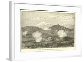 The Great Geyser of Iceland-null-Framed Giclee Print