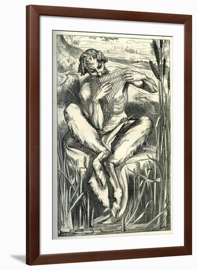 The Great God Pan, 1860-Frederick Leighton-Framed Giclee Print