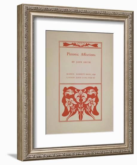 The Great God Pan-Aubrey Beardsley-Framed Giclee Print