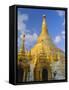 The Great Golden Stupa, Shwedagon Paya (Shwe Dagon Pagoda), Yangon (Rangoon), Myanmar (Burma)-Gavin Hellier-Framed Stretched Canvas