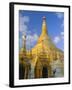 The Great Golden Stupa, Shwedagon Paya (Shwe Dagon Pagoda), Yangon (Rangoon), Myanmar (Burma)-Gavin Hellier-Framed Photographic Print